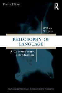 Produktbild: Philosophy of Language