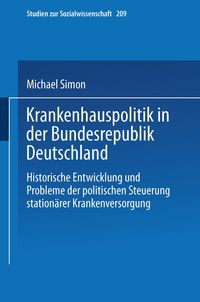 Produktbild: Krankenhauspolitik in der Bundesrepublik Deutschland