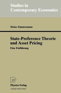 Produktbild: State-Preference Theorie und Asset Pricing