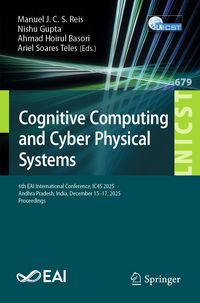 Produktbild: Cognitive Computing and Cyber Physical Systems