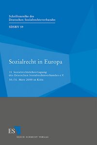 Produktbild: Sozialrecht in Europa