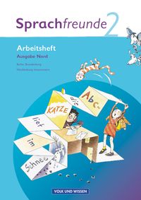 Produktbild: Sprachfreunde 2. Schuljahr - Arbeitsheft. Ausgabe Nord
