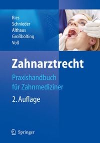 Produktbild: Zahnarztrecht