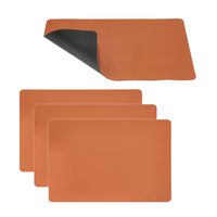 Produktbild: HTI-Living Tischset PVC ca. 45x30cm Karamell / Schwarz Tischset PVC ca. 45x30cm Karamell / Schwarz
