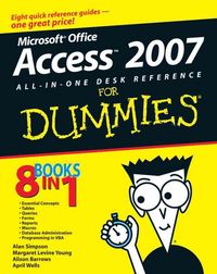 Produktbild: Access 2007 All-in-One Desk Reference For Dummies