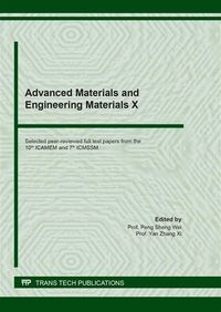Produktbild: Advanced Materials and Engineering Materials X