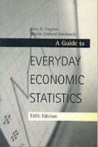 Produktbild: An Everyday Guide to Economic Statistics