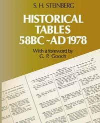 Produktbild: Historical Tables 10th Edn