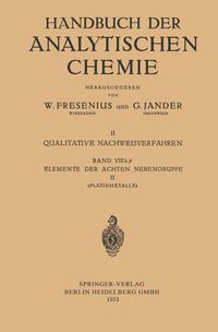 Produktbild: Elemente der Achten Nebengruppe II