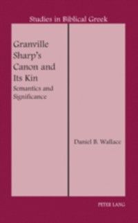 Produktbild: Granville Sharp's Canon and Its Kin