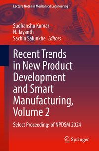 Produktbild: Recent Trends in New Product Development and Smart Manufacturing, Volume 2