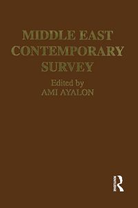 Produktbild: Middle East Contemporary Survey, Volume Xvi, 1992