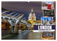 Produktbild: LONDON Magie einer Metropole (Wandkalender 2027 DIN A2 quer), CALVENDO Monatskalender