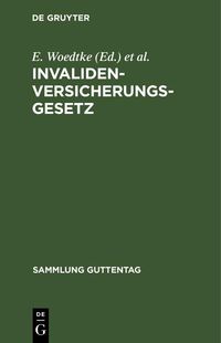 Produktbild: Invalidenversicherungsgesetz