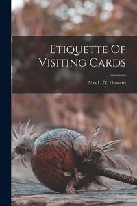 Produktbild: Etiquette Of Visiting Cards