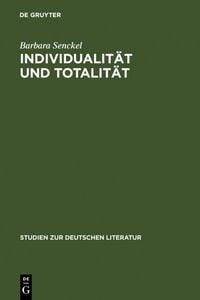 Produktbild: Individualit&auml;t und Totalit&auml;t