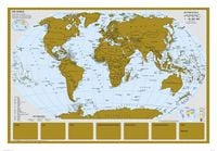 Produktbild: Scratchmap/Rubbelkarte THE WORLD