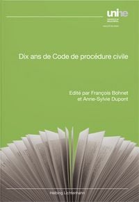 Produktbild: Dix ans de Code de proc&eacute;dure civile