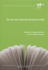 Produktbild: Dix ans de Code de procédure civile