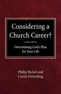 Produktbild: Considering A Church Career? Determining God's Plan For Your Life