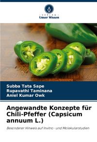 Produktbild: Angewandte Konzepte f&uuml;r Chili-Pfeffer (Capsicum annuum L.)