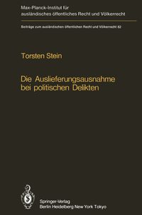 Produktbild: Die Auslieferungsausnahme bei politischen Delikten