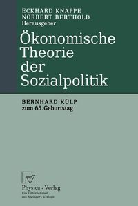 Produktbild: &Ouml;konomische Theorie der Sozialpolitik