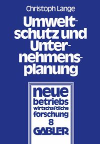 Produktbild: Umweltschutz und Unternehmensplanung