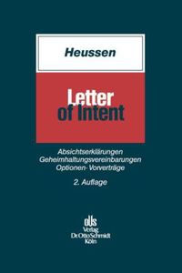 Produktbild: Anwalts-Checkbuch Letter of Intent
