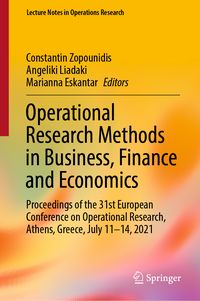 Produktbild: Operational Research Methods in Business, Finance and Economics