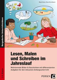 Produktbild: Lesen, Malen und Schreiben im Jahreslauf