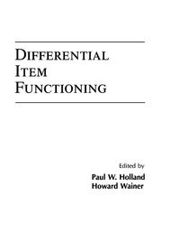 Produktbild: Differential Item Functioning