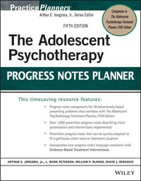 Produktbild: The Adolescent Psychotherapy Progress Notes Planner