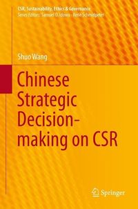 Produktbild: Chinese Strategic Decision-making on CSR