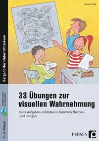 Produktbild: 33 &Uuml;bungen zur visuellen Wahrnehmung