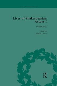 Produktbild: Lives of Shakespearian Actors, Part I, Volume 1