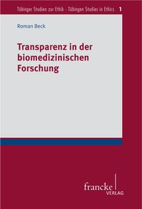 Produktbild: Transparenz in der biomedizinischen Forschung