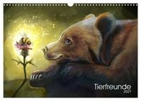 Produktbild: Tierfreunde (Wandkalender 2027 DIN A3 quer), CALVENDO Monatskalender