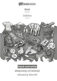 Bild vom Artikel BABADADA black-and-white, Malti - ¿e¿tina, dizzjunarju bl-istampi - obrazový slovník vom Autor Babadada GmbH