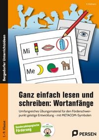 Produktbild: Ganz einfach lesen und schreiben: Wortanf&auml;nge