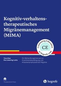 Produktbild: Kognitiv-verhaltenstherapeutisches Migr&auml;nemanagement (MIMA)