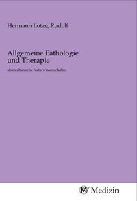 Produktbild: Allgemeine Pathologie und Therapie
