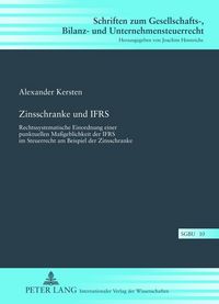 Produktbild: Zinsschranke und IFRS