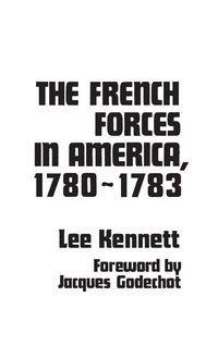 Produktbild: The French Forces in America, 1780-1783