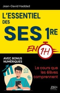 Produktbild: L'essentiel des SES Premi&egrave;re en 1h