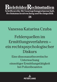 Produktbild: Fehlerquellen im Ermittlungsverfahren &ndash; ein rechtspsychologischer Diskurs