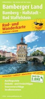 Produktbild: Bamberger Land, Bamberg - Hallstadtt - Bad Staffelstein 1:50 000