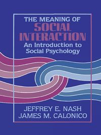 Produktbild: The Meaning of Social Interaction