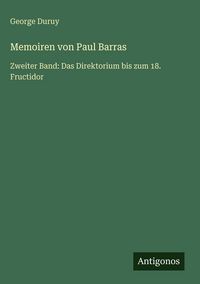 Produktbild: Memoiren von Paul Barras