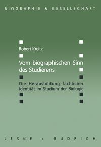 Produktbild: Vom biographischen Sinn des Studierens